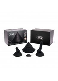 Конусный вибромассажер Cowgirl Cone с 2 насадками - CowGirl - купить с доставкой в Евпатории