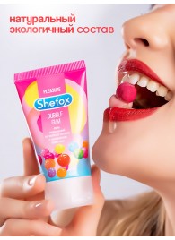 Интимная гель-смазка Shefox «Бабл гам» - 50 мл. - Shefox - купить с доставкой в Евпатории