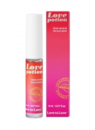 Возбуждающий блеск для губ Love Potion - 8 мл. - Love to Love - купить с доставкой в Евпатории