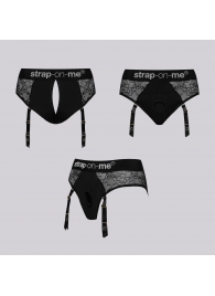Трусики для фиксации насадок Strap-on-me Harness Lingerie Diva XS - Strap-on-me - купить с доставкой в Евпатории