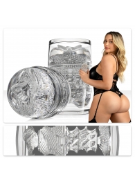 Прозрачный двусторонний мастурбатор Fleshlight Quickshot Mia Malkova - Fleshlight - в Евпатории купить с доставкой