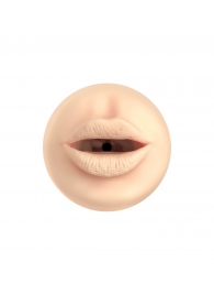 Телесный мастурбатор-ротик Feel Stroker Mouth - Kiiroo - в Евпатории купить с доставкой