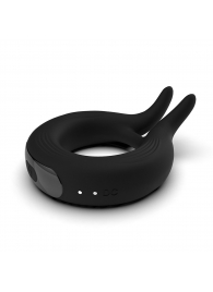 Черное эрекционное кольцо Marry Me Rechargeable Vibrating Cockring - Adrien Lastic - в Евпатории купить с доставкой