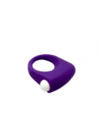 Фиолетовое эрекционное кольцо Puggle Vibrating Ring with Bullet - Adrien Lastic - в Евпатории купить с доставкой