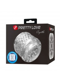 Прозрачный сквозной мастурбатор Crystle - Baile - в Евпатории купить с доставкой