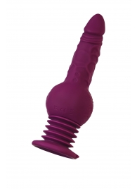 Фиолетовая мини-машина для секса Striker с пультом ДУ - 23,5 см. - ToyFa - купить с доставкой в Евпатории