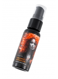 Гель с эффектом вибрации Volcano Of Passion со вкусом персика и маракуйи - 25 мл. - Erotist Lubricants - купить с доставкой в Евпатории
