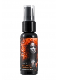 Гель с эффектом вибрации Volcano Of Passion со вкусом персика и маракуйи - 25 мл. - Erotist Lubricants - купить с доставкой в Евпатории