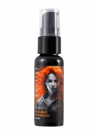Гель с эффектом вибрации Volcano Of Passion со вкусом вишни - 25 мл. - Erotist Lubricants - купить с доставкой в Евпатории