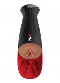 Мастурбатор-вагина в колбе с вибрацией Fuck-O-Matic Pro XL - Pipedream - в Евпатории купить с доставкой