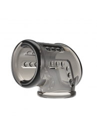 Дымчатая насадка на пенис и мошонку - Baile - в Евпатории купить с доставкой