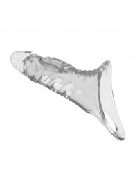 Прозрачная насадка на пенис - 22 см. - Baile - в Евпатории купить с доставкой