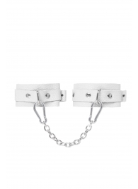 Белые мини-оковы со скруглёнными углами - Pecado - купить с доставкой в Евпатории