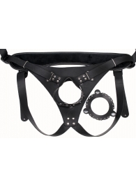 Пояс Hard Brutal для больших насадок - LOVETOY (А-Полимер) - купить с доставкой в Евпатории