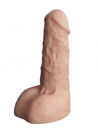 Телесный фаллоудлинитель с мошонкой Cock Next - 17 см. - LOVETOY (А-Полимер) - в Евпатории купить с доставкой