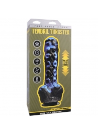 Черно-синяя мини-машина на присоске Tendril Thruster - 21,6 см. - Doc Johnson - купить с доставкой в Евпатории