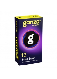 Презервативы с анестетиком для продления удовольствия Ganzo Long Love - 12 шт. - Ganzo - купить с доставкой в Евпатории
