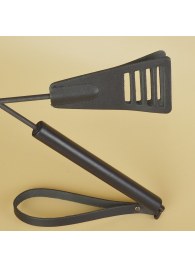 Черный кожаный стек «Сириус» - 60 см. - Sitabella - купить с доставкой в Евпатории