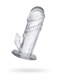 Прозрачная насадка на пенис Uco - 13 см. - A-toys - в Евпатории купить с доставкой