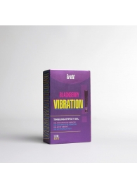 Стимулирующий гель с эффектом вибрации Blackberry Vibration - 15 мл. - INTT - купить с доставкой в Евпатории