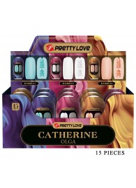 Набор из 15 мастурбаторов Catherine Olga - Baile - в Евпатории купить с доставкой