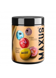 Точечные презервативы MAXUS 2000 Amazing Dots с железным кейсом - 12 шт. - Maxus - купить с доставкой в Евпатории