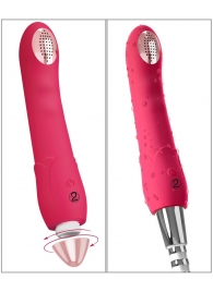 Малиновая насадка на душ с вибрацией Showers to orgasm - 20,1 см. - Orion - купить с доставкой в Евпатории