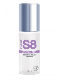 Лубрикант на водной основе S8 Glycerin Free без глицерина - 125 мл. - Stimul8 - купить с доставкой в Евпатории