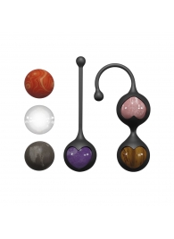 Комплект вагинальных шариков Harmony Stones - Adrien Lastic