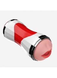 Двусторонний мастурбатор в колбе Power Grip Cup - вагина и ротик - Boys of Toys - в Евпатории купить с доставкой