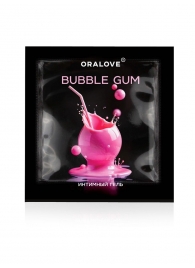 Саше съедобной оральной смазки OraLove с ароматом бабл-гам - 3 гр. - Биоритм - купить с доставкой в Евпатории