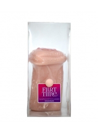 Телесный мастурбатор-вагина с фигурками на поверхности - LOVETOY (А-Полимер) - в Евпатории купить с доставкой