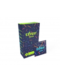 Светящиеся в темноте презервативы Expert Neon - 15 шт. - Expert - купить с доставкой в Евпатории