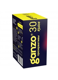 Ароматизированные презервативы Ganzo Juice - 30 шт. - Ganzo - купить с доставкой в Евпатории
