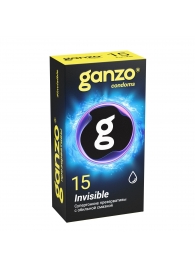 Супертонкие презервативы Ganzo Invisible - 15 шт. - Ganzo - купить с доставкой в Евпатории