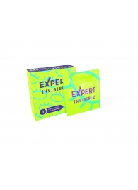 Ультратонкие презервативы Expert Invisible - 3 шт. - Expert - купить с доставкой в Евпатории
