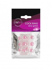 Прозрачная сквозная насадка на пенис с цветными шариками - Erowoman-Eroman - в Евпатории купить с доставкой