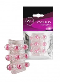 Прозрачная сквозная насадка на пенис с цветными шариками - Erowoman-Eroman - в Евпатории купить с доставкой