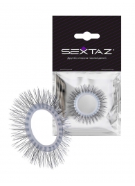 Круглое эрекционное кольцо с «ресничками» - Sextaz - в Евпатории купить с доставкой