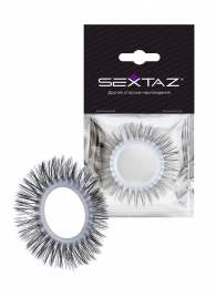 Круглое эрекционное кольцо с длинными «ресничками» - Sextaz - в Евпатории купить с доставкой