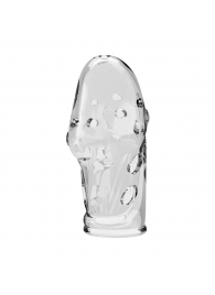 Прозрачная насадка на пенис Booker - 8 см. - Baile - в Евпатории купить с доставкой