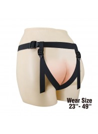 Черные трусики харнесс с платформой Caludio I - Baile - купить с доставкой в Евпатории