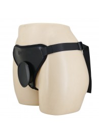 Черные трусики харнесс с платформой Caludio I - Baile - купить с доставкой в Евпатории