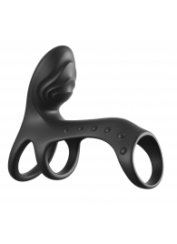 Черная насадка на пенис Ultimate Couples Cage Pro - Pipedream - в Евпатории купить с доставкой