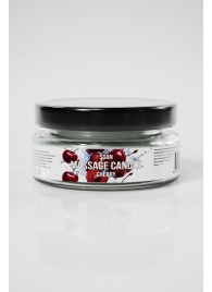 Массажная свеча «Спелая вишня» - 50 мл. - SGAN - купить с доставкой в Евпатории