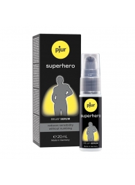 Пролонгатор-сыворотка pjur Superhero Delay Serum - 20 мл. - Pjur - купить с доставкой в Евпатории