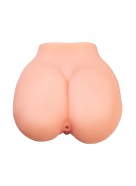 Реалистичный мастурбатор в форме попки с 2 любовными входами - No Name - в Евпатории купить с доставкой