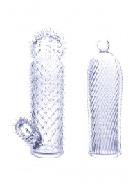 Набор из 2 прозрачных насадок на член Seductive Tickler Sleeves - NMC - в Евпатории купить с доставкой