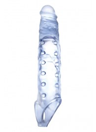 Прозрачная насадка-удлинитель Length Enhancer с подхватом - 27 см. - NMC - в Евпатории купить с доставкой