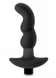 Черный вибромассажер простаты Prostate Massager 03 - 15,2 см. - Blush Novelties - в Евпатории купить с доставкой